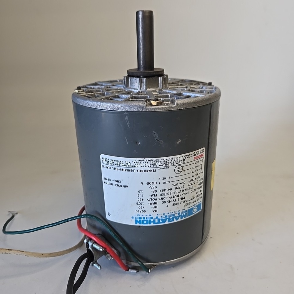 MARATHON ELECTRIC marathon vwd48a110785F HP 1/2‎ RPM 1074 V 460